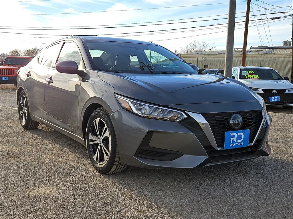 Gray 2022 Nissan Sentra SV for sale in El Paso, TX