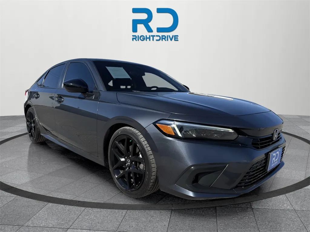 Black 2022 Honda Civic Sport for sale in El Paso, TX