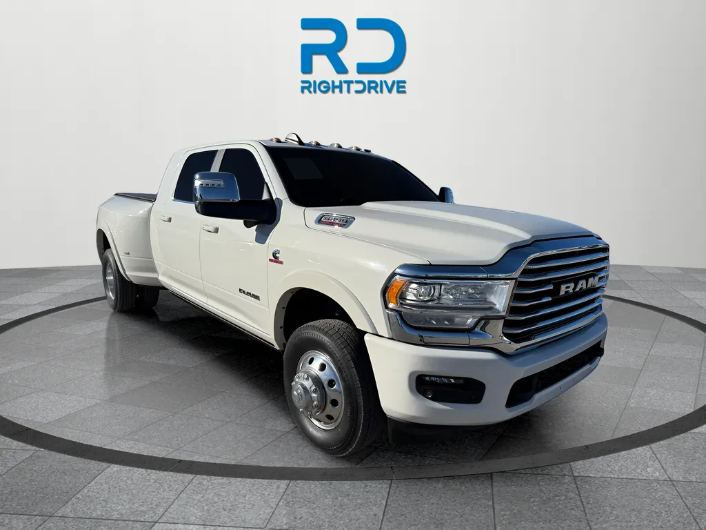 White 2023 Ram 3500 Limited Longhorn for sale in El Paso, TX