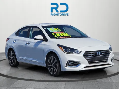 White 2022 Hyundai Accent Limited for sale in El Paso, TX