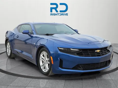 Blue 2019 Chevrolet Camaro 1LT for sale in El Paso, TX