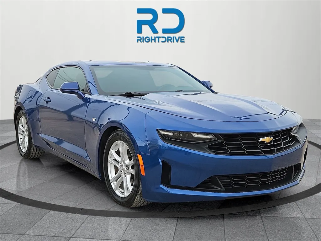 Blue 2019 Chevrolet Camaro 1LT for sale in El Paso, TX