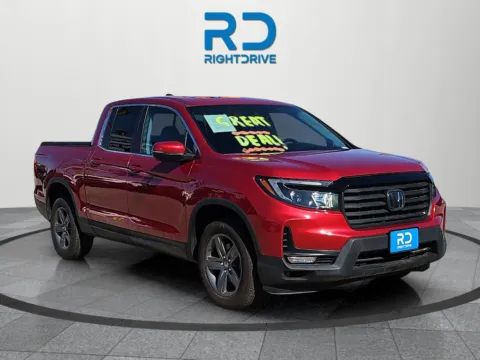Red 2021 Honda Ridgeline RTL for sale in El Paso, TX
