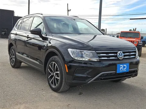 Black 2021 Volkswagen Tiguan 2.0T SE for sale in El Paso, TX
