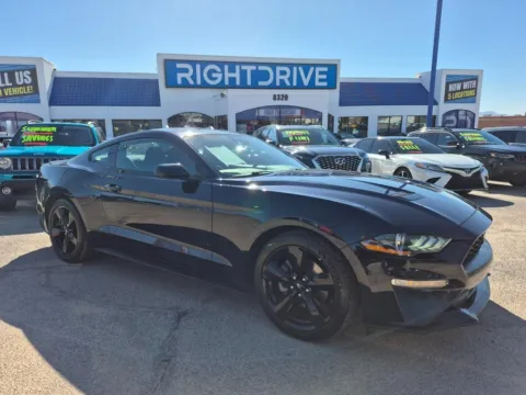 Blue 2021 Ford Mustang EcoBoost for sale in El Paso, TX