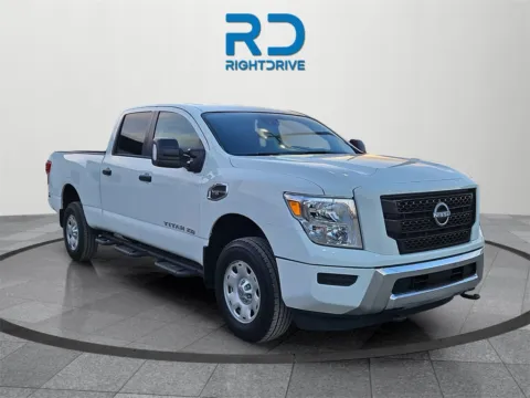 White 2023 Nissan Titan XD SV for sale in El Paso, TX