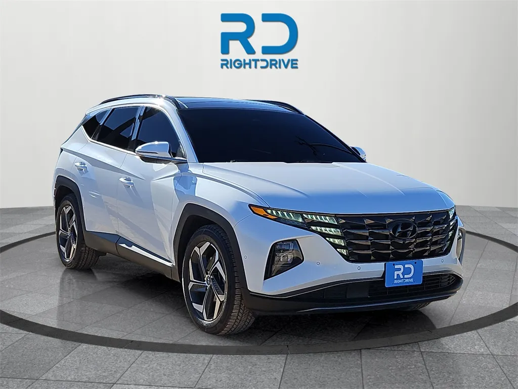 White 2022 Hyundai Tucson Limited for sale in El Paso, TX