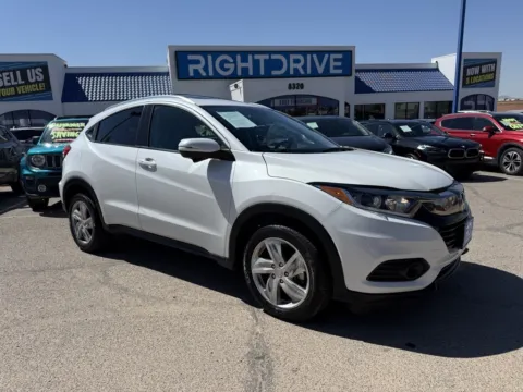 White 2021 Honda HR-V EX-L for sale in El Paso, TX