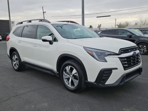 White 2023 Subaru Ascent Premium for sale in El Paso, TX