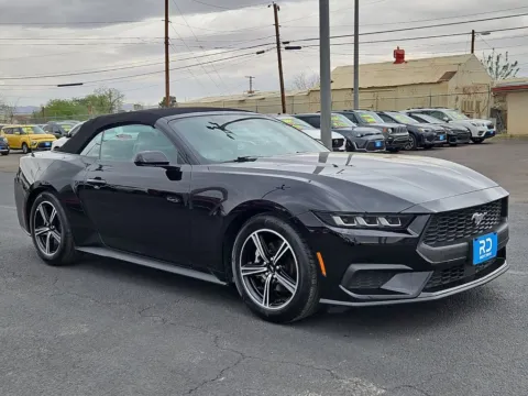 Black 2024 Ford Mustang EcoBoost Premium for sale in El Paso, TX