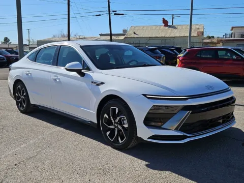 White 2025 Hyundai Sonata SEL for sale in El Paso, TX