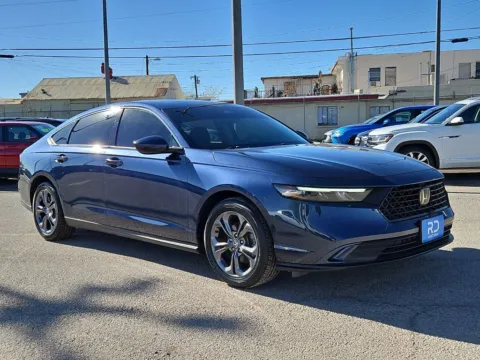 Blue 2023 Honda Accord EX for sale in El Paso, TX