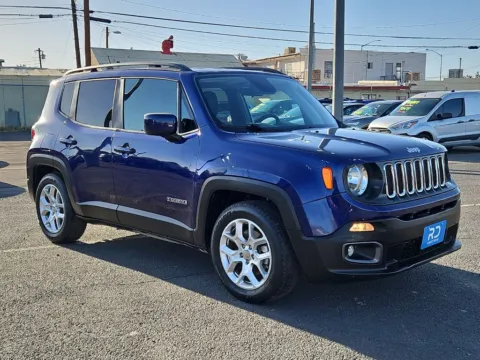 Blue 2018 Jeep Renegade Latitude for sale in El Paso, TX