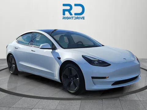 White 2021 Tesla Model 3 Standard Range Plus for sale in El Paso, TX