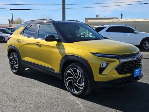 Yellow 2025 Chevrolet TrailBlazer RS for sale in El Paso, TX