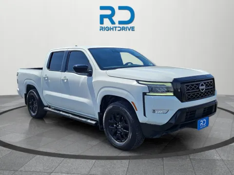White 2023 Nissan Frontier SV for sale in El Paso, TX