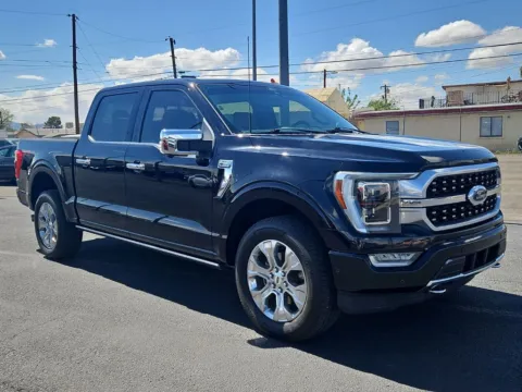 Black 2021 Ford F-150 Platinum for sale in El Paso, TX