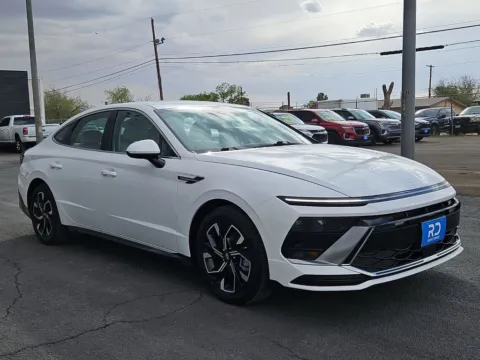 White 2024 Hyundai Sonata SEL for sale in El Paso, TX