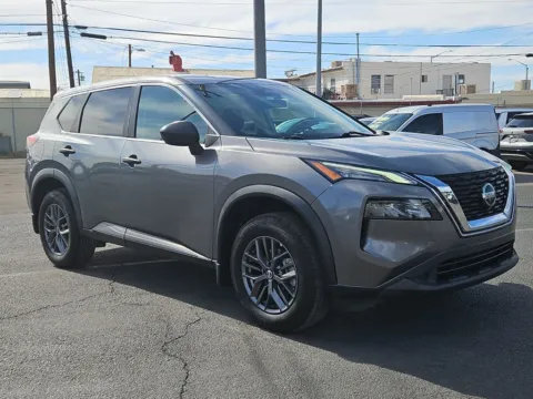Gray 2021 Nissan Rogue S for sale in El Paso, TX