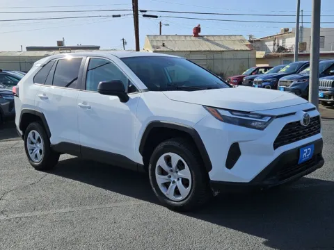 White 2024 Toyota RAV4 LE for sale in El Paso, TX