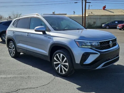 Silver 2024 Volkswagen Taos 1.5T SE for sale in El Paso, TX