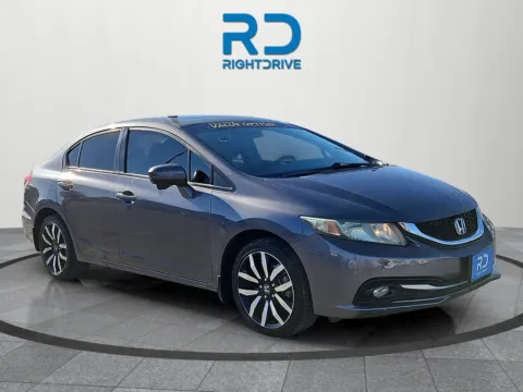 Silver 2014 Honda Civic EX-L for sale in El Paso, TX