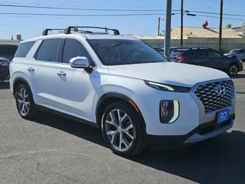 White 2022 Hyundai Palisade SEL for sale in El Paso, TX