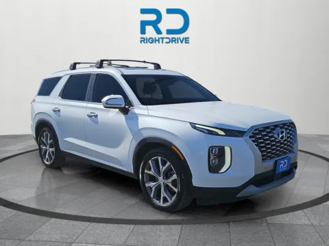 White 2022 Hyundai Palisade SEL for sale in El Paso, TX