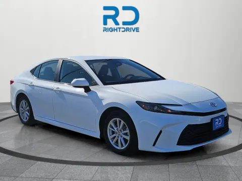 White 2025 Toyota Camry LE for sale in El Paso, TX