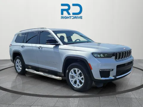 Silver 2023 Jeep Grand Cherokee L Limited for sale in El Paso, TX