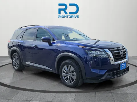 Blue 2025 Nissan Pathfinder SV for sale in El Paso, TX