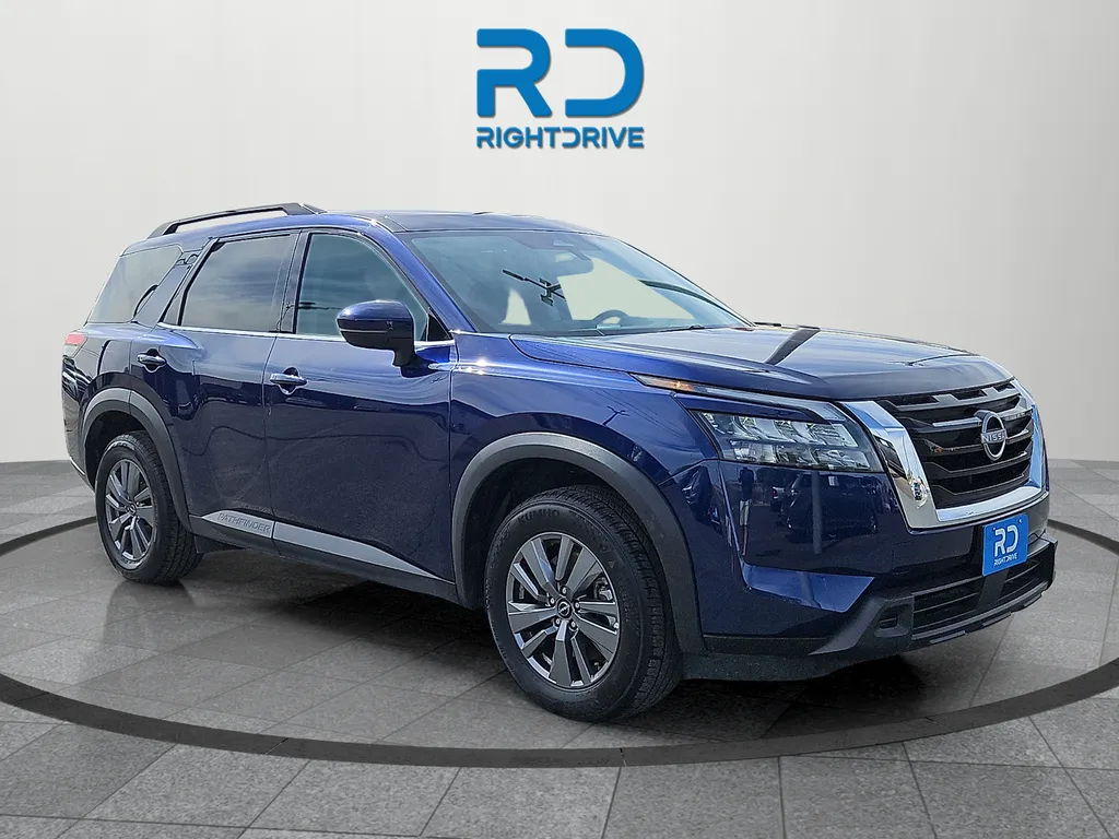 Blue 2025 Nissan Pathfinder SV for sale in El Paso, TX