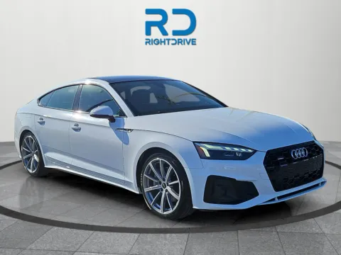 White 2025 Audi A5 Sportback 45 S line Premium for sale in El Paso, TX