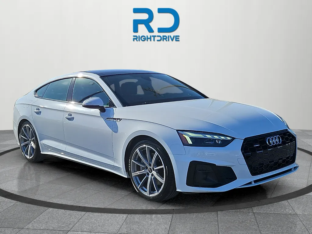 White 2025 Audi A5 Sportback 45 S line Premium for sale in El Paso, TX
