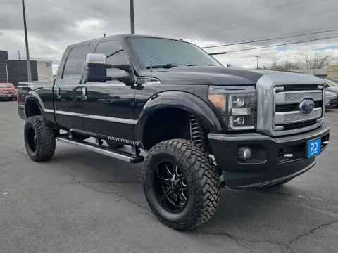 Black 2015 Ford F-250SD Platinum for sale in El Paso, TX