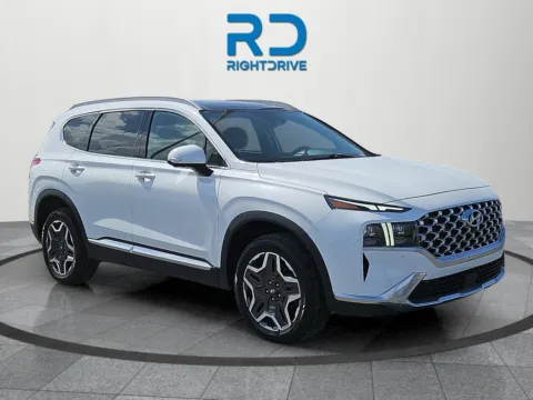 White 2023 Hyundai Santa Fe Limited for sale in El Paso, TX