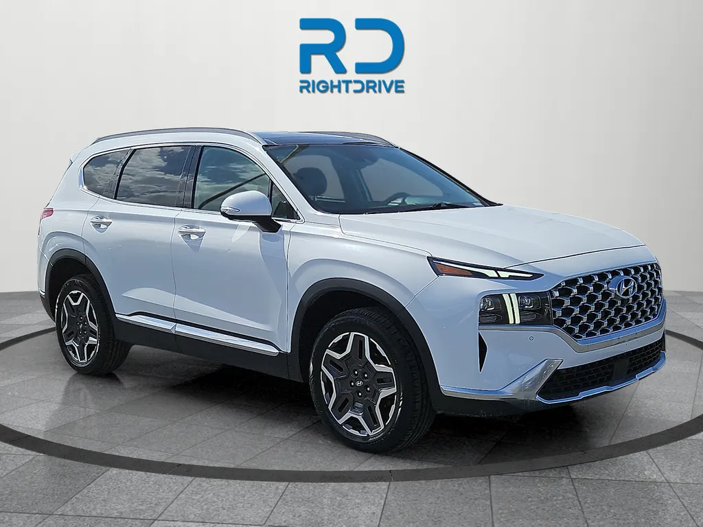 White 2023 Hyundai Santa Fe Limited for sale in El Paso, TX