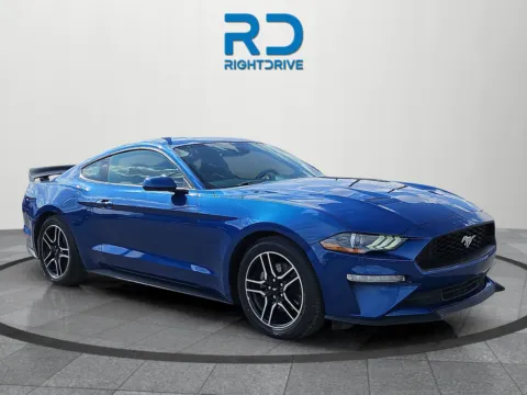 Blue 2022 Ford Mustang EcoBoost for sale in El Paso, TX