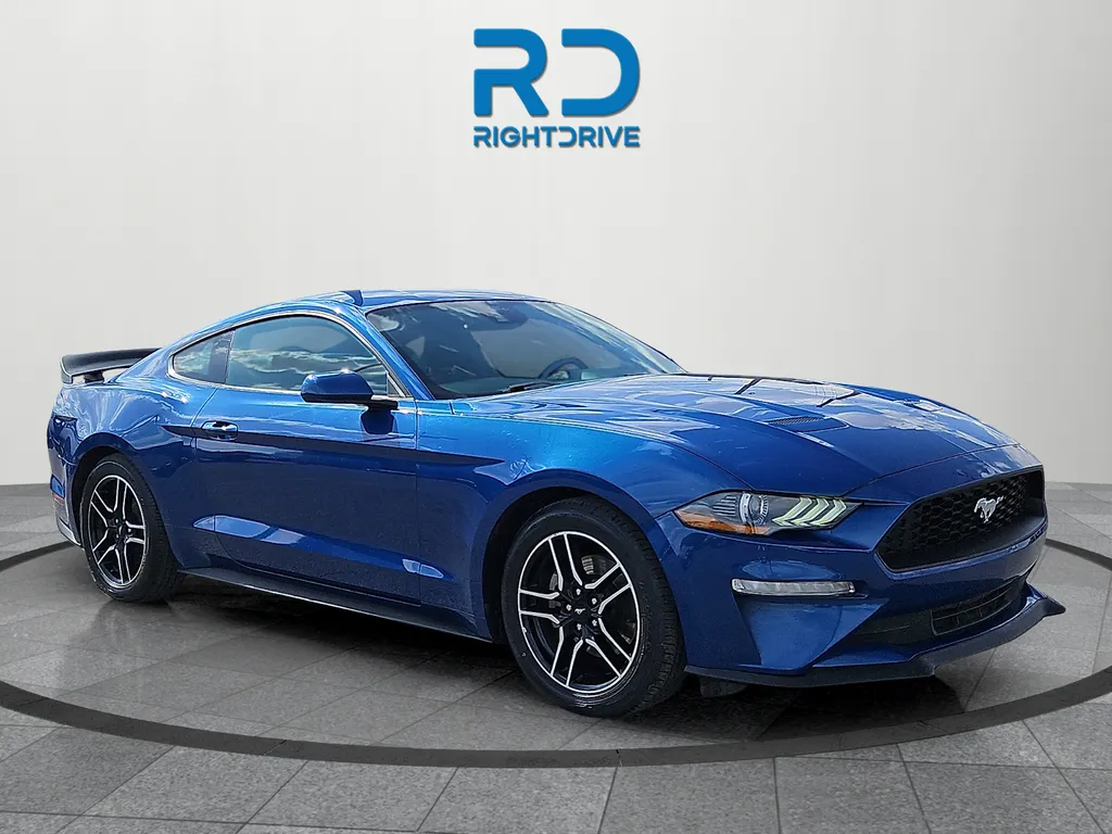 Blue 2022 Ford Mustang EcoBoost for sale in El Paso, TX