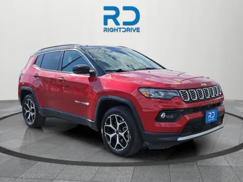 Red 2025 Jeep Compass Limited for sale in El Paso, TX