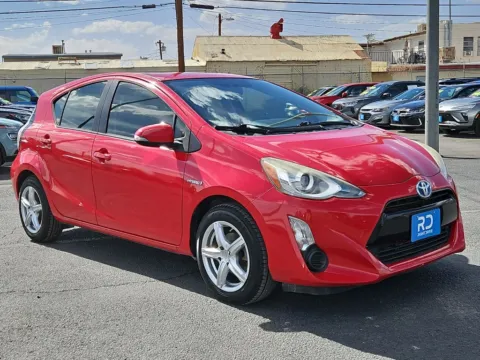 Red 2015 Toyota Prius c Two for sale in El Paso, TX