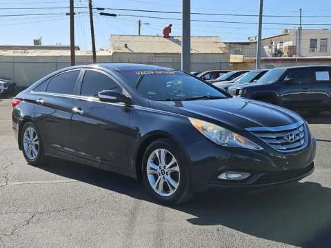 Blue 2013 Hyundai Sonata Limited for sale in El Paso, TX