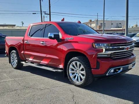 Red 2021 Chevrolet Silverado 1500 High Country for sale in El Paso, TX
