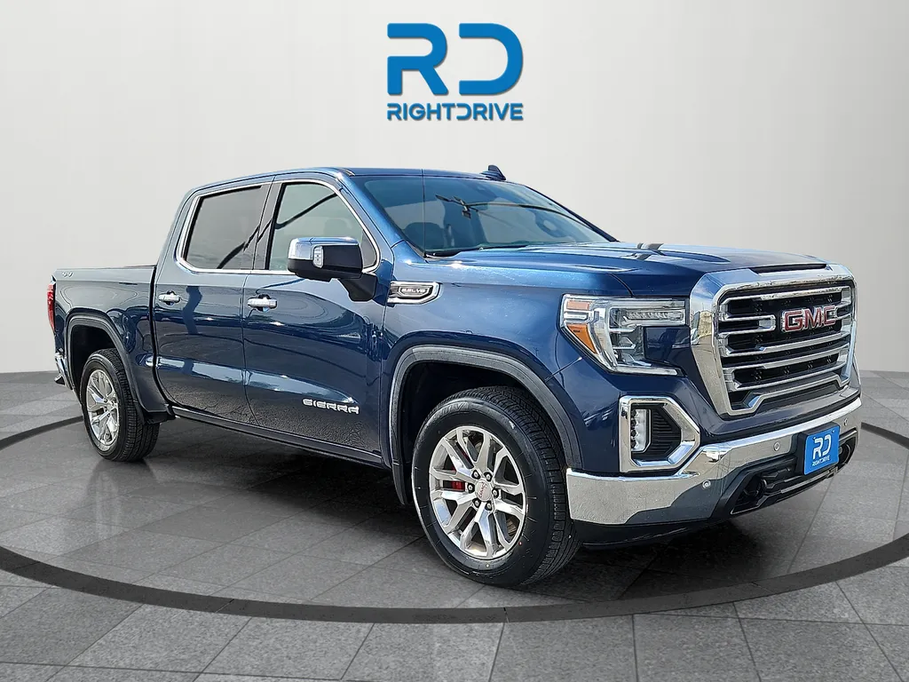 Blue 2019 GMC Sierra 1500 SLT for sale in El Paso, TX