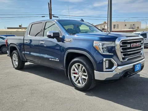 Blue 2019 GMC Sierra 1500 SLT for sale in El Paso, TX