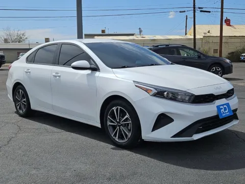 White 2023 Kia Forte LXS for sale in El Paso, TX