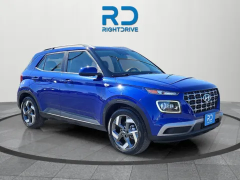 Blue 2025 Hyundai Venue Limited for sale in El Paso, TX