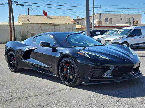 Black 2025 Chevrolet Corvette Stingray for sale in El Paso, TX