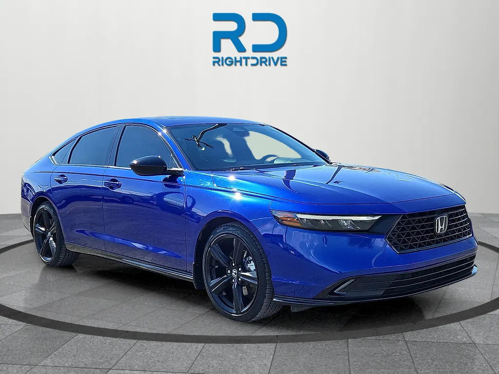 Blue 2024 Honda Accord Hybrid Sport-L for sale in El Paso, TX