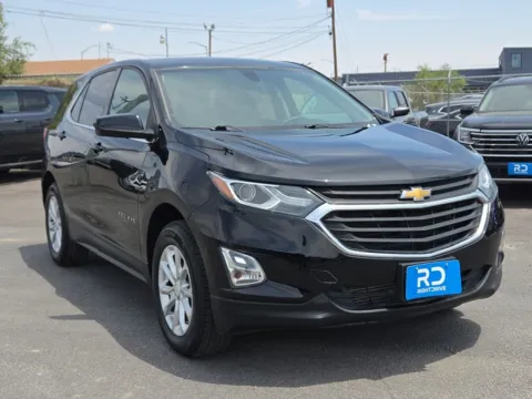 Black 2019 Chevrolet Equinox LT for sale in El Paso, TX